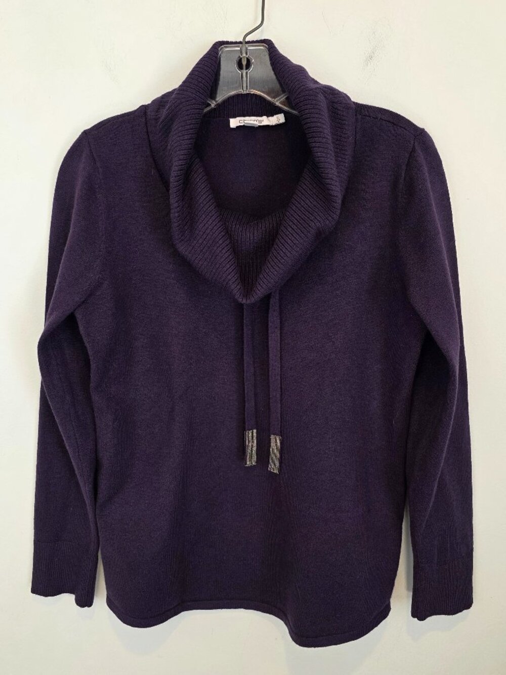 Chico's Zenergy Cowl Neck Sweater, Size S, Like New